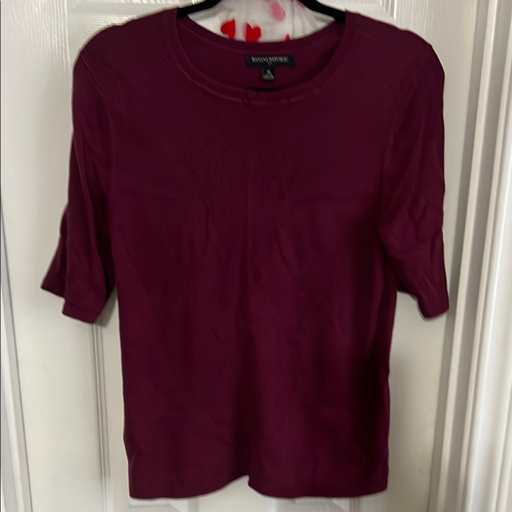 Ralph Lauren Women's Burgundy Top
